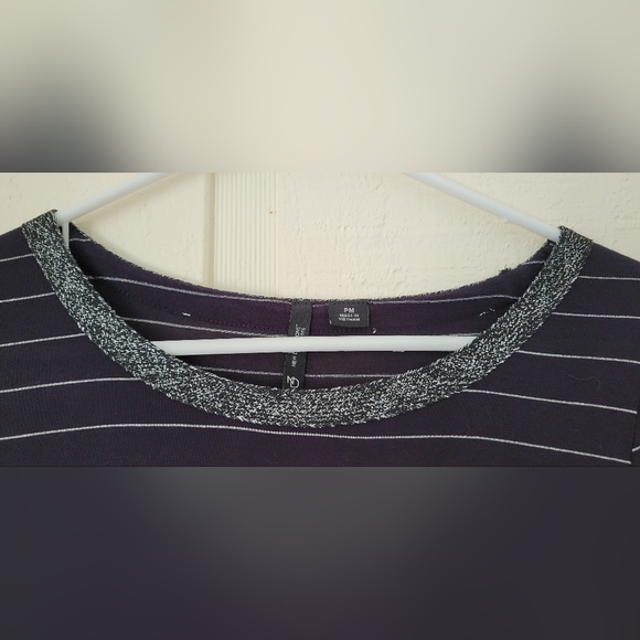 EUC New Directions Petite Striped Top - Picture 3 of 7